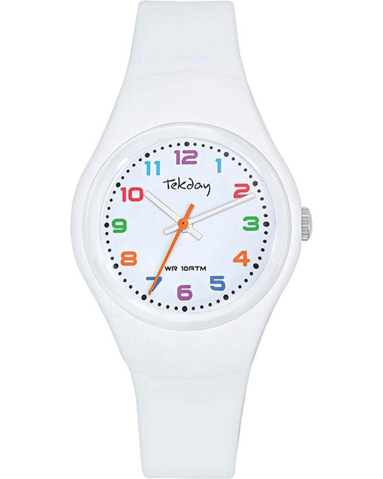 TEKDAY White Plastic Strap kosmima.gr