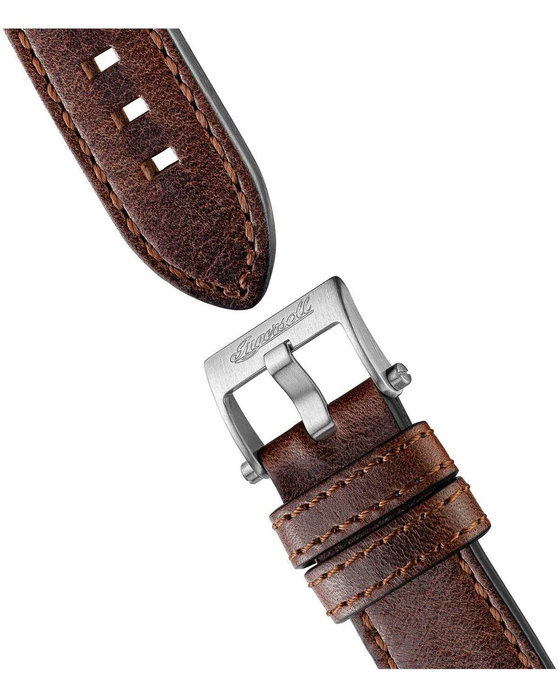 INGERSOLL Scovill Automatic Brown Leather Strap