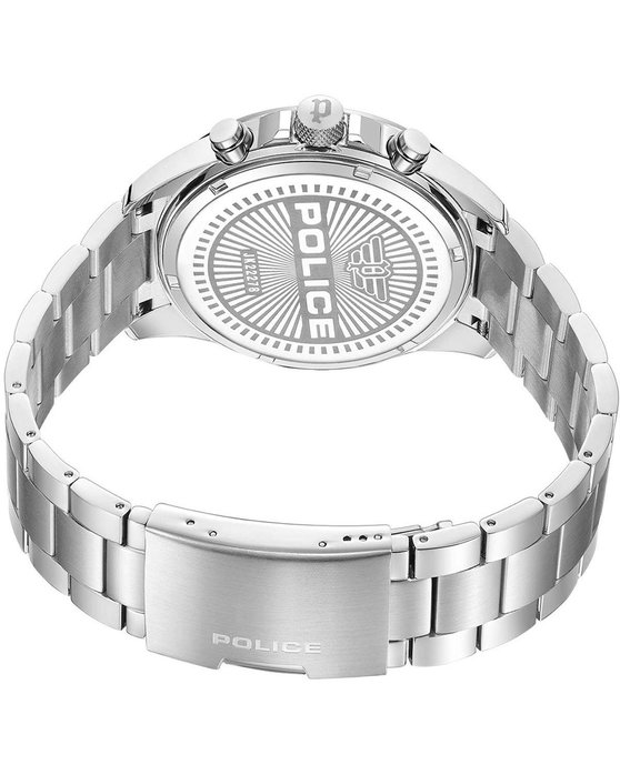 POLICE Malawi Silver Stainless Steel Bracelet