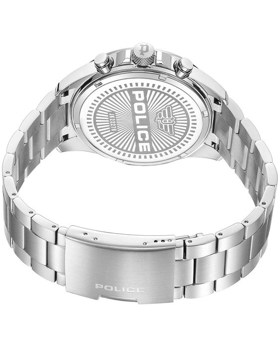 POLICE Malawi Silver Stainless Steel Bracelet