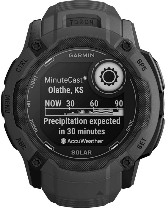 GARMIN Instinct 2X Solar Graphite Silicone Band