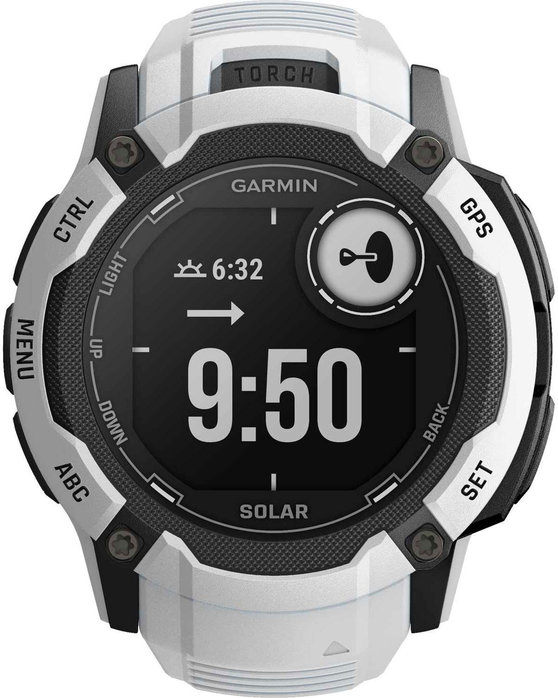 GARMIN Instinct 2X Solar Whitestone Silicone Band