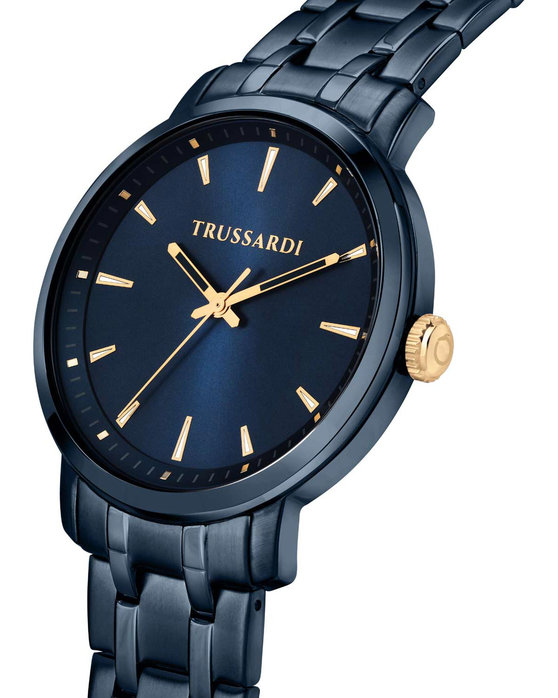 TRUSSARDI T-Couple Black Metallic Bracelet