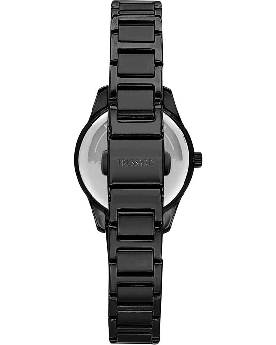 TRUSSARDI T-Sky Diamonds Black Metallic Bracelet