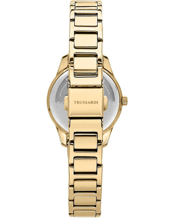 TRUSSARDI T-Sky Crystals Gold Metallic Bracelet