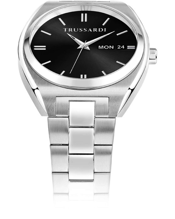 TRUSSARDI Metropolitan Silver Metallic Bracelet