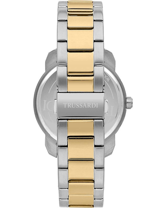 TRUSSARDI T-City Automatic Two Tone Metallic Bracelet