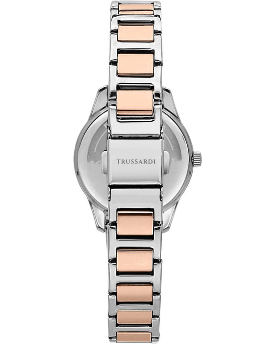 TRUSSARDI T-Sky Crystals Two Tone Metallic Bracelet