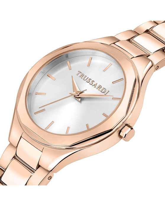 TRUSSARDI Brink Rose Gold Metallic Bracelet