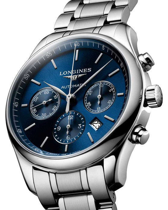 LONGINES The LONGINES Master Collection Automatic Chronograph Silver Stainless Steel Bracelet