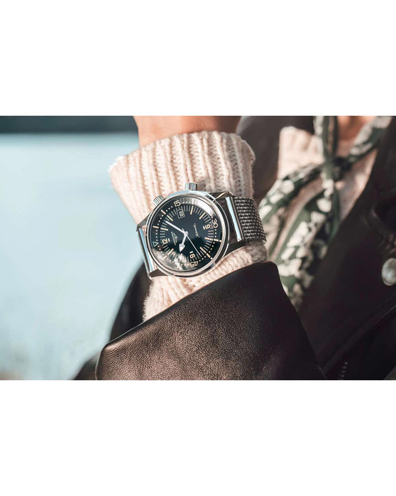 LONGINES Legend Diver Automatic Silver Stainless Steel Bracelet