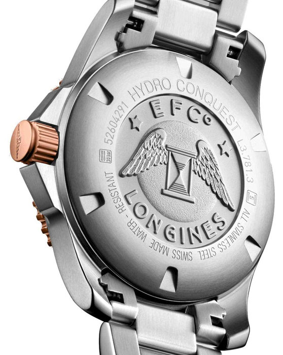 LONGINES HydroConquest Automatic Two Tone Stainless Steel Bracelet