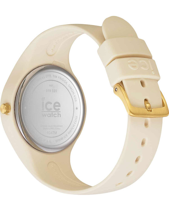 ICE WATCH Glam Brushed Beige Silicone Strap (S)