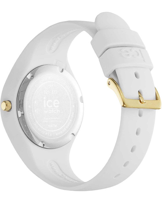 ICE WATCH Flower White Silicone Strap (S)