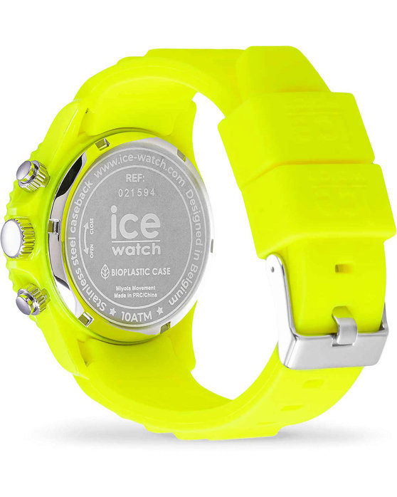 ICE WATCH Chrono with Light Green Silicone Strap (M)