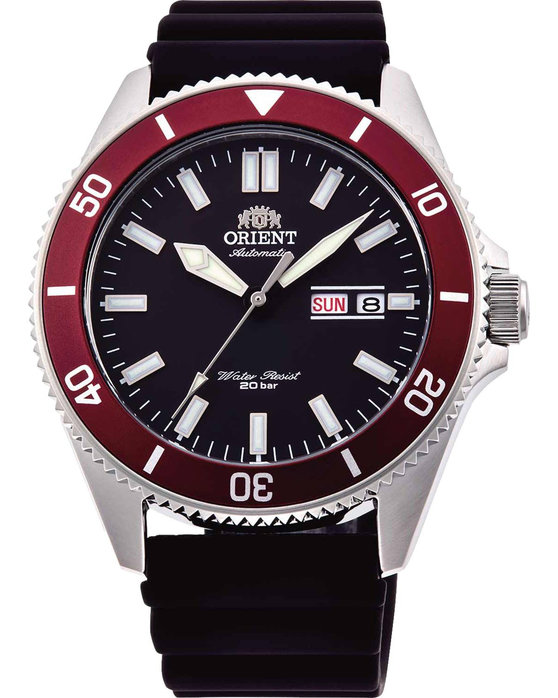 ORIENT Sports Big Mako Diver Automatic Black Silicone Strap