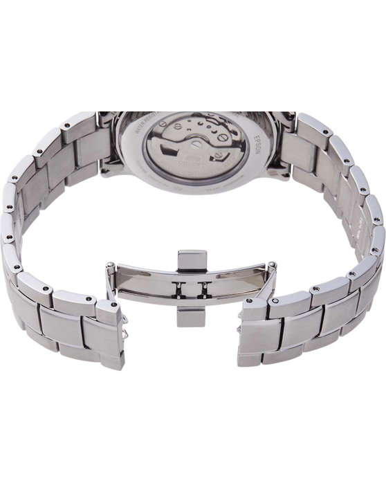 ORIENT Classic Semi Skeleton Automatic Silver Stainless Steel Bracelet