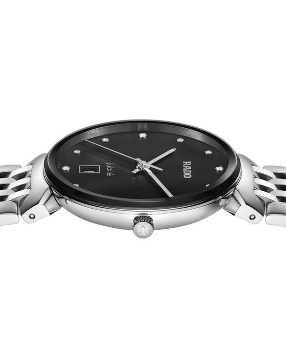 RADO Florence Diamonds Silver Stainless Steel Bracelet (R48912733)