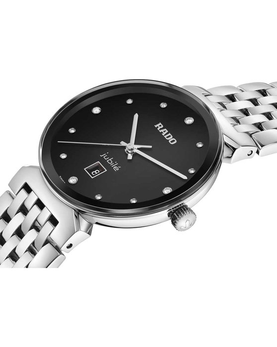 RADO Florence Diamonds Silver Stainless Steel Bracelet (R48913733)