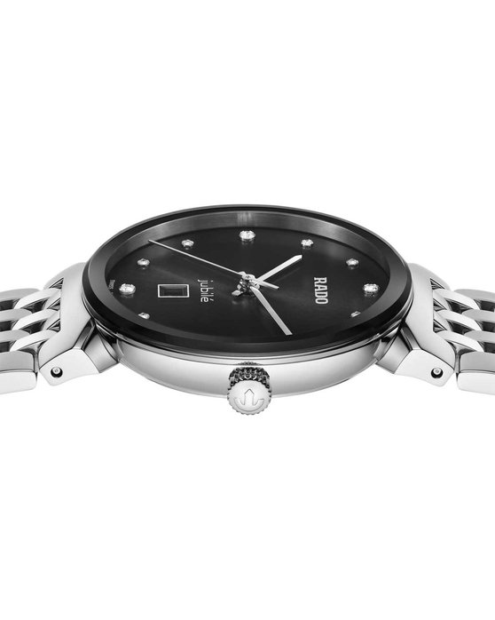 RADO Florence Diamonds Silver Stainless Steel Bracelet (R48913733)