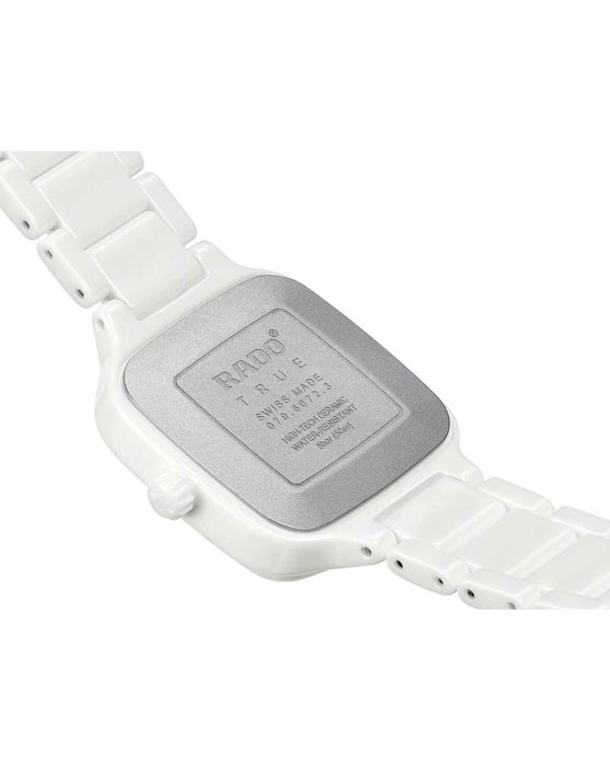 RADO True Square White Combined Materials Bracelet (R27072012)