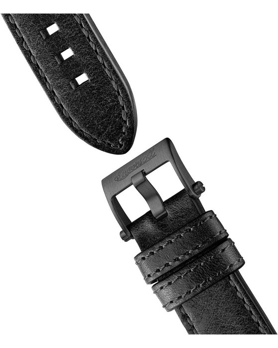 INGERSOLL Scovill Automatic Black Leather Strap