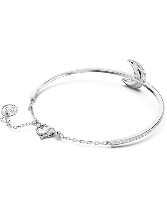 SWAROVSKI White Luna bangle Moon