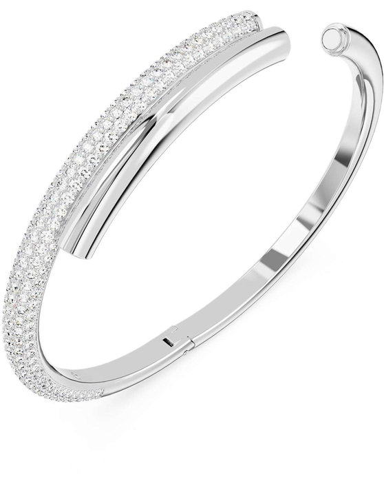 SWAROVSKI White Dextera bangle (Large)