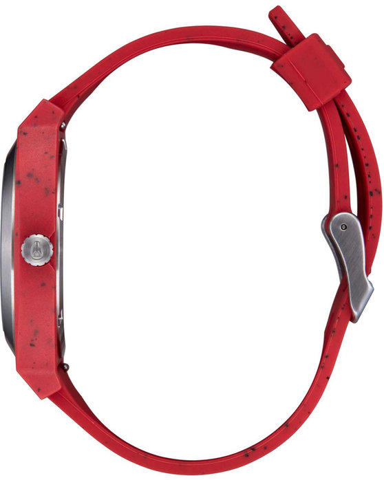 NIXON Time Teller OPP Red Plastic Strap