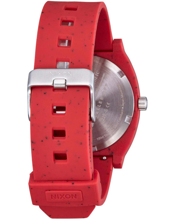 NIXON Time Teller OPP Red Plastic Strap