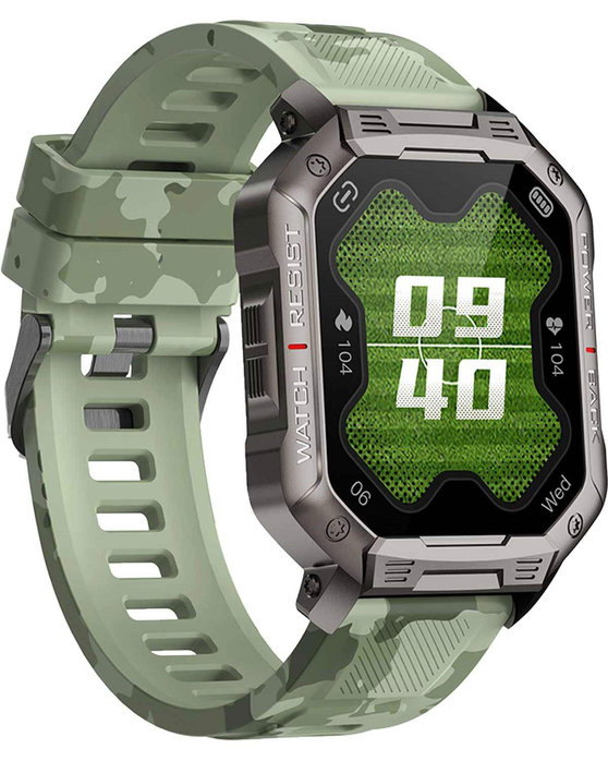 DAS.4 SG35 Smartwatch Camo Silicone Strap