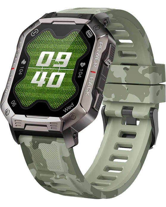 DAS.4 SG35 Smartwatch Camo Silicone Strap