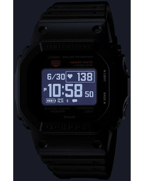 G-SHOCK G-Squad Solar Chronograph Black Biosourced Strap