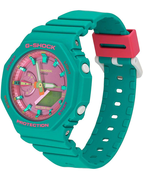 G-SHOCK Chronograph Green Rubber Strap