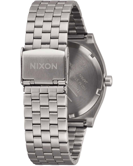 NIXON Time Teller Silver Stainless Steel Bracelet