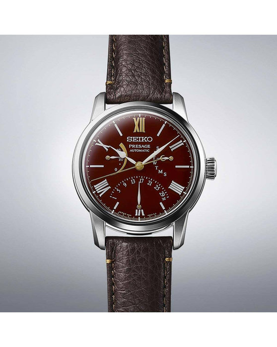 Leather strap best sale for seiko presage