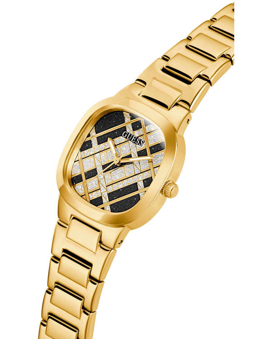 GUESS Clash Gold Stainless Steel Bracelet