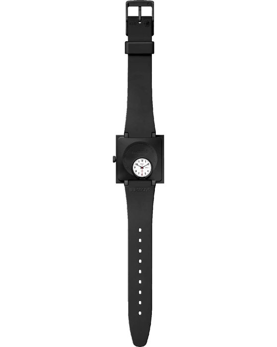 SWATCH Bioceramic What If Black Biosourced Strap