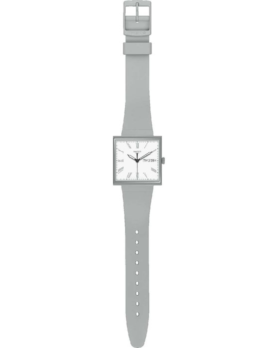 SWATCH Bioceramic What If Grey Biosourced Strap