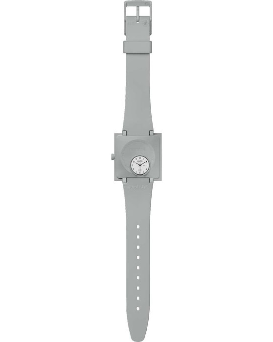 SWATCH Bioceramic What If Grey Biosourced Strap