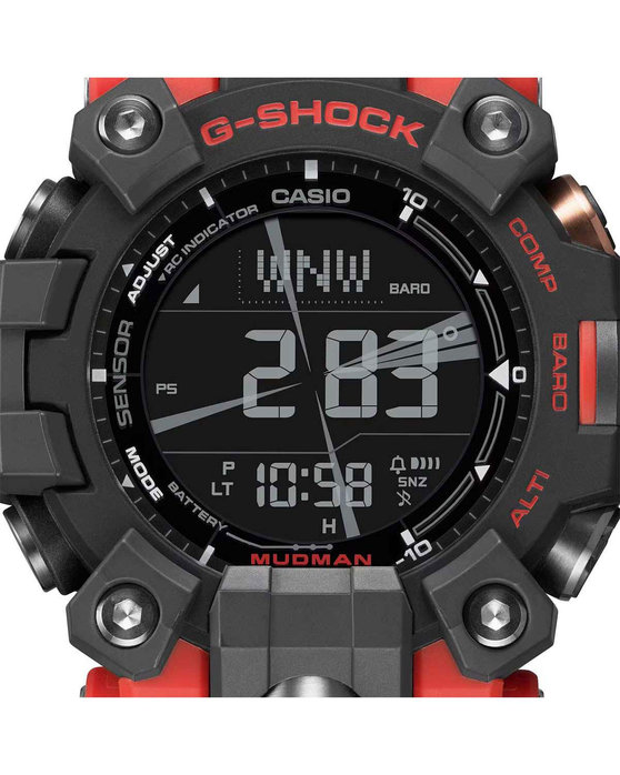 G-SHOCK Tough Solar MASTER OF G-LAND MUDMAN Black Resin Strap