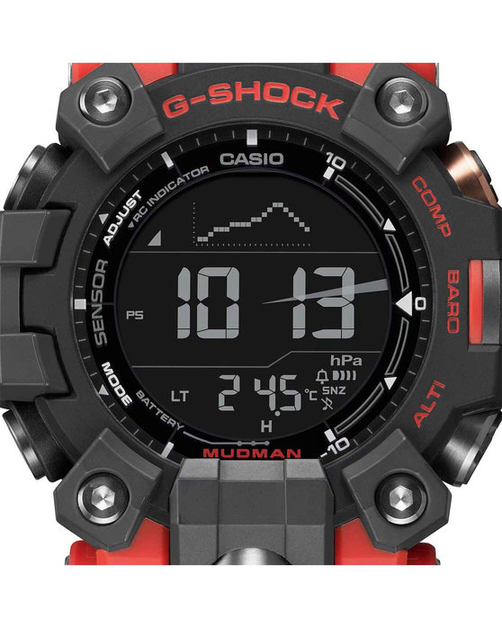 G-SHOCK Tough Solar MASTER OF G-LAND MUDMAN Black Resin Strap