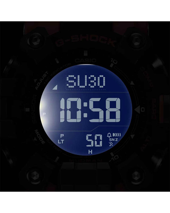 G-SHOCK Tough Solar MASTER OF G-LAND MUDMAN Black Resin Strap