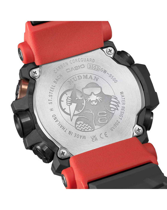 G-SHOCK Tough Solar MASTER OF G-LAND MUDMAN Black Resin Strap