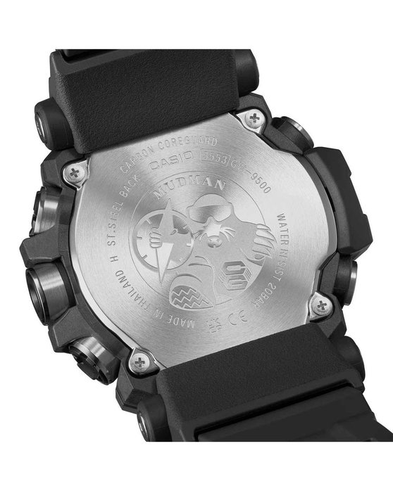 G-SHOCK Tough Solar MASTER OF G-LAND MUDMAN Black Resin Strap