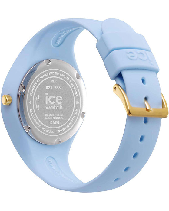 ICE WATCH Flower Light Blue Silicone Strap (S)