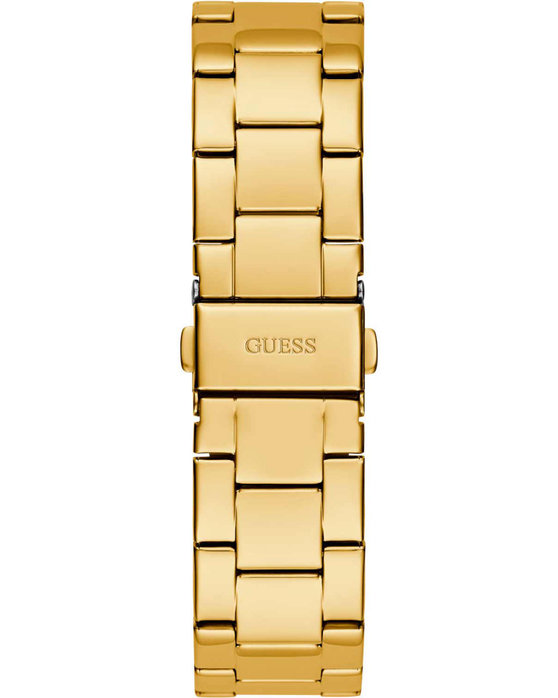 GUESS Cubed Gold Stainless Steel Bracelet