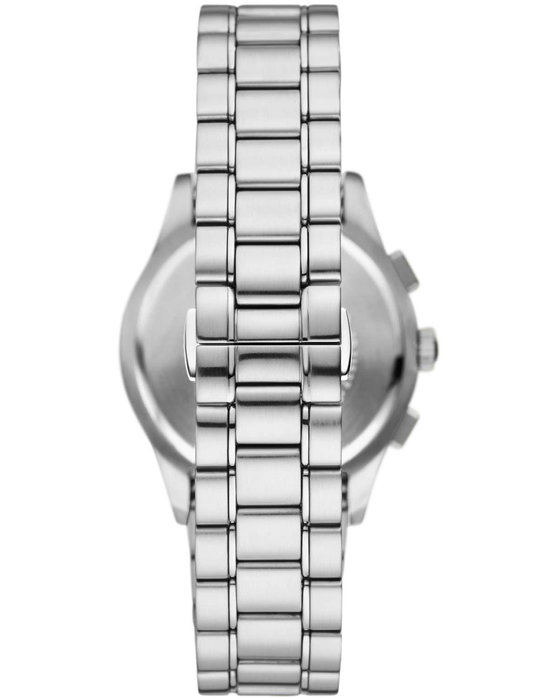 Emporio ARMANI Paolo Chronograph Silver Stainless Steel Bracelet