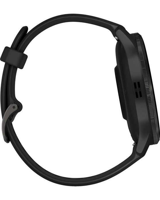 GARMIN Venu 3 Slate Bezel with Black Silicone Band