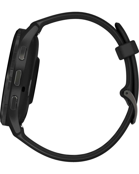 GARMIN Venu 3 Slate Bezel with Black Silicone Band